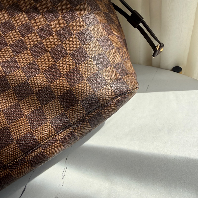 Lv never full mm 托特包👜卡棋盤-15
