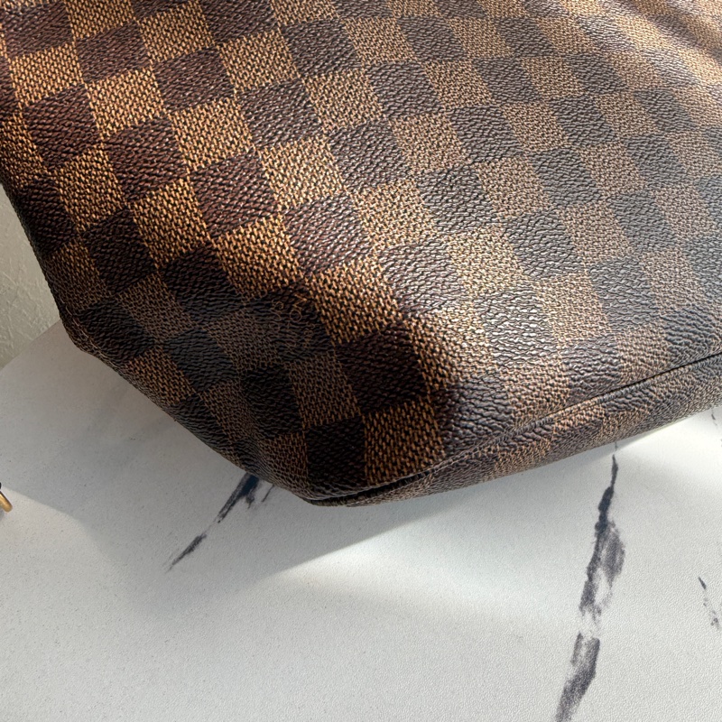 Lv never full mm 托特包👜卡棋盤-16