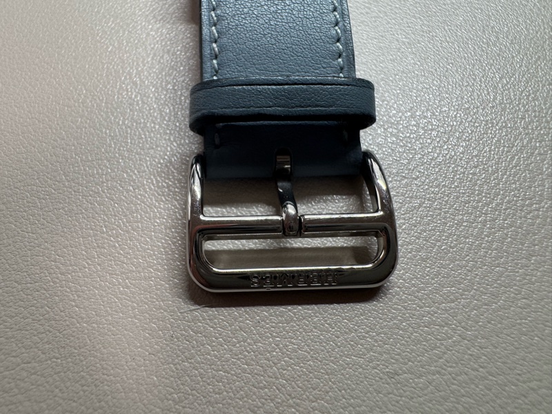 Apple watch Hermes 45/46mm愛馬仕 絕版淺藍色-3