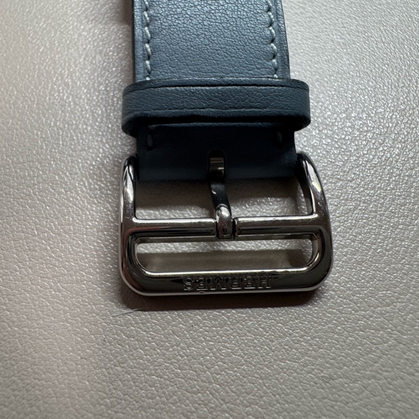 Apple watch Hermes 45/46mm愛馬仕 絕版淺藍色-6