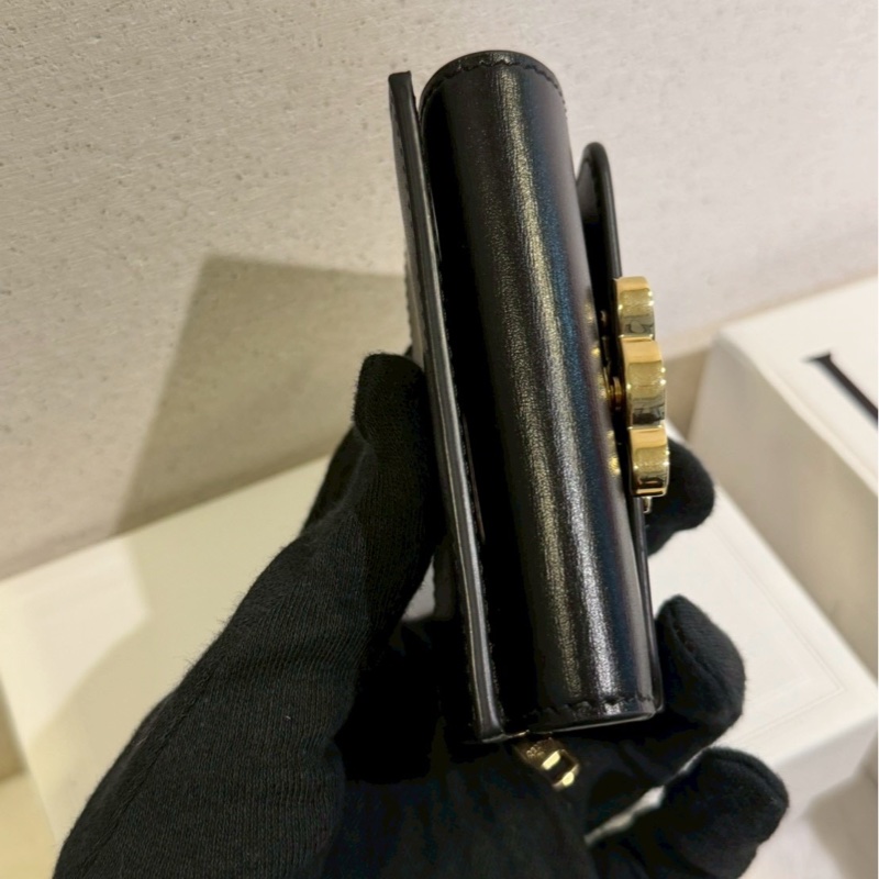 ✨Celine✨可拆式TRIOMPHE標誌印花短款短夾錢包卡包 二合一-13