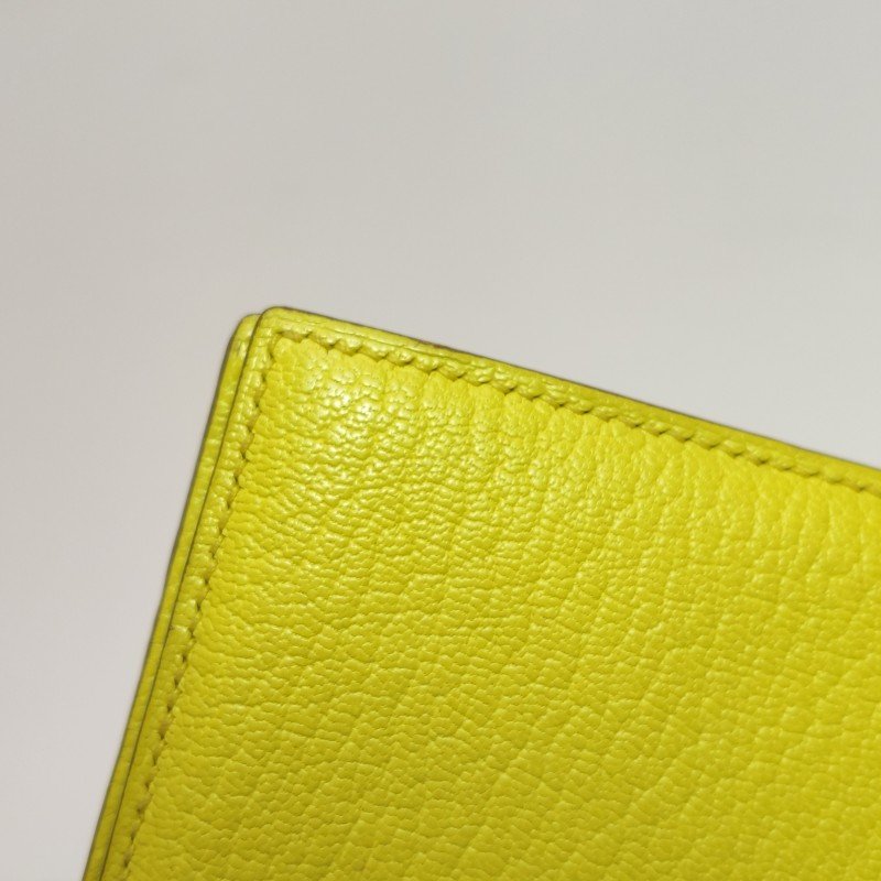 Hermes Bearn小號羊皮純色標誌H袢帶皮夾-13