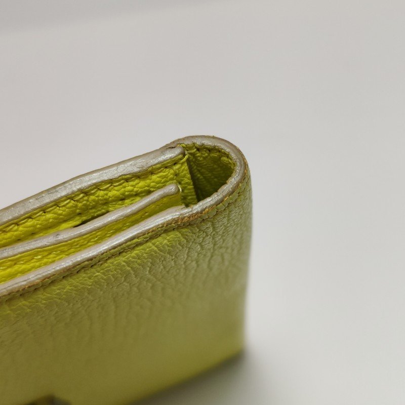 Hermes Bearn小號羊皮純色標誌H袢帶皮夾-19