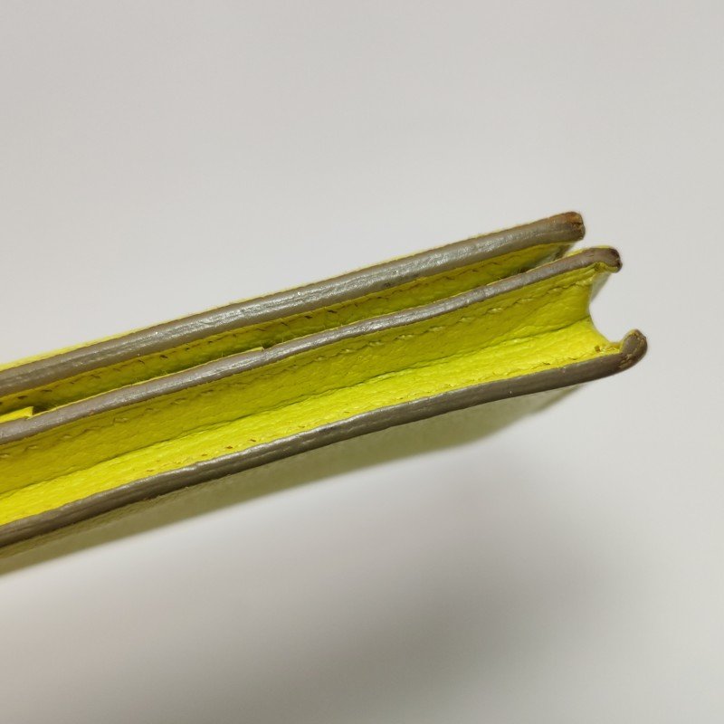 Hermes Bearn小號羊皮純色標誌H袢帶皮夾-20