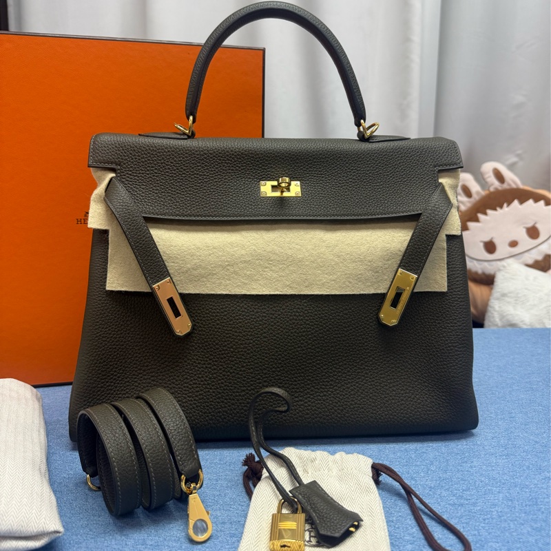 Hermes Kelly 35 橄欖綠-1