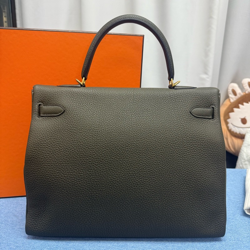 Hermes Kelly 35 橄欖綠-4