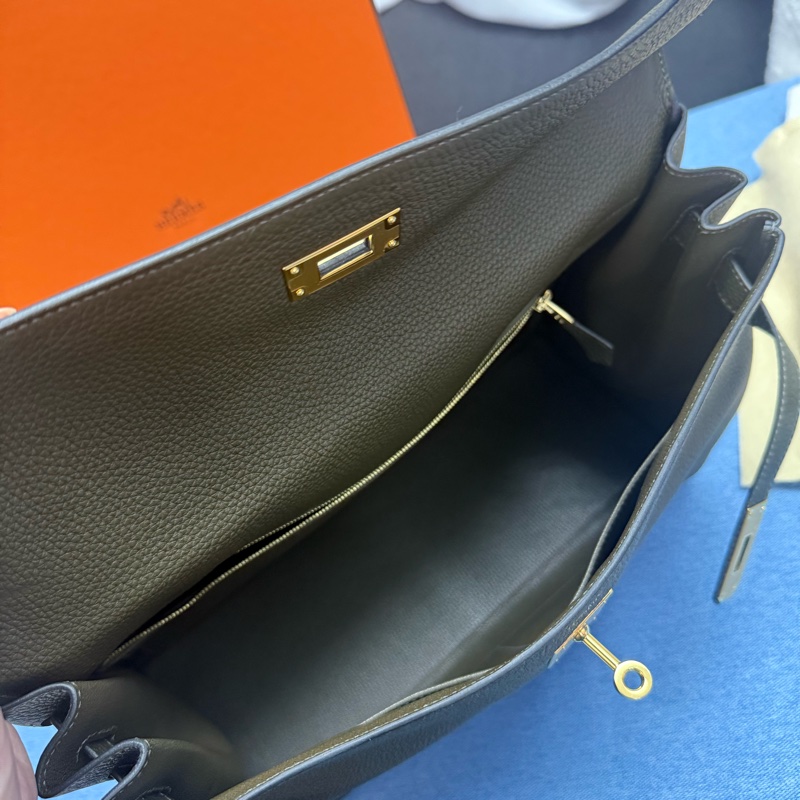 Hermes Kelly 35 橄欖綠-8