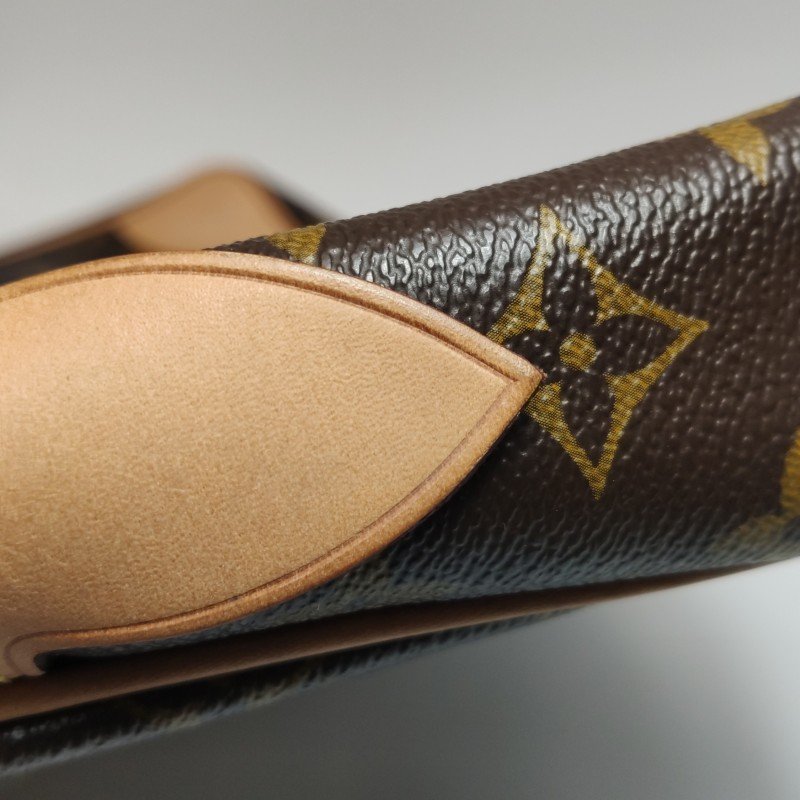 Louis Vuitton(LV)Porte Documents Voyage植革Monogram印花矩形手提包-13