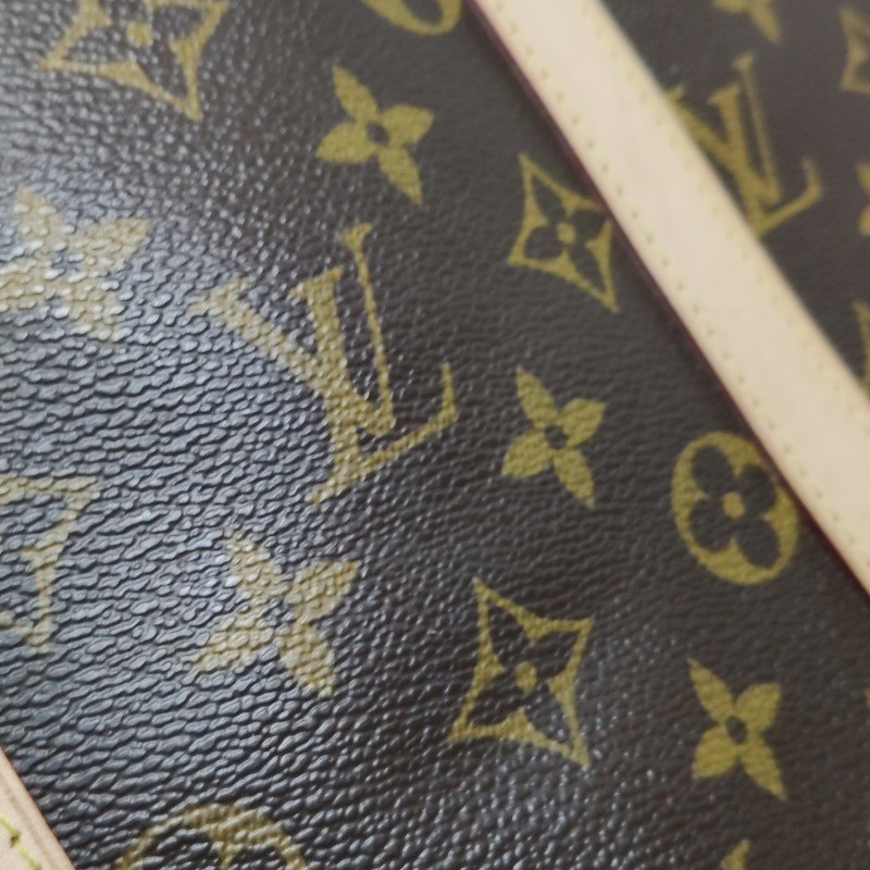 Louis Vuitton(LV)Porte Documents Voyage植革Monogram印花矩形手提包-18