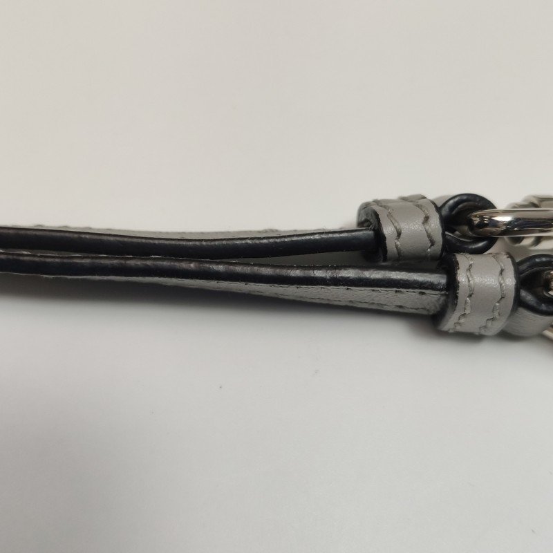 Miu Miu Grace Lux系列牛皮拼色字母Logo斜挎包單肩包-20