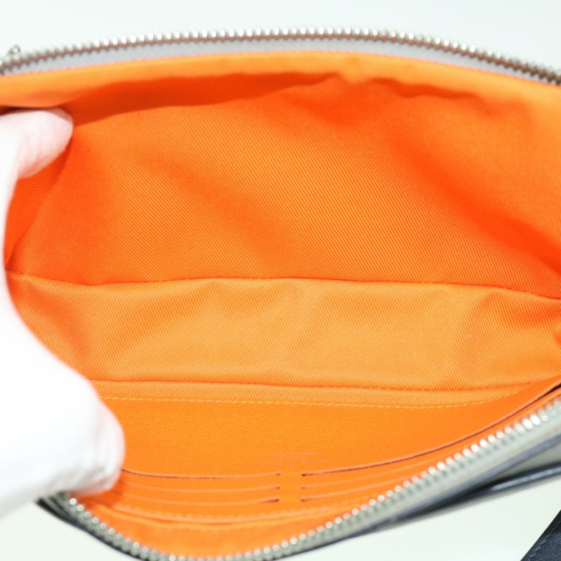 【日本直送】路易威登 Monogram Satellite Alpha 手拿包 銀色 M44171 LV Auth 32344V-9