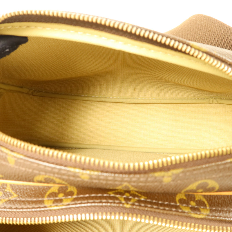 LOUIS VUITTON Monogram Reporter PM金扣肩背袋-4