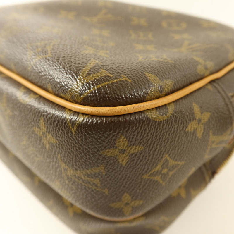 LOUIS VUITTON Monogram Reporter PM金扣肩背袋-13