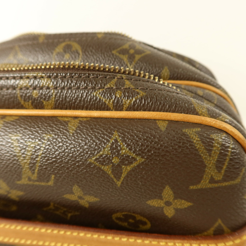 LOUIS VUITTON Monogram Reporter PM金扣肩背袋-16