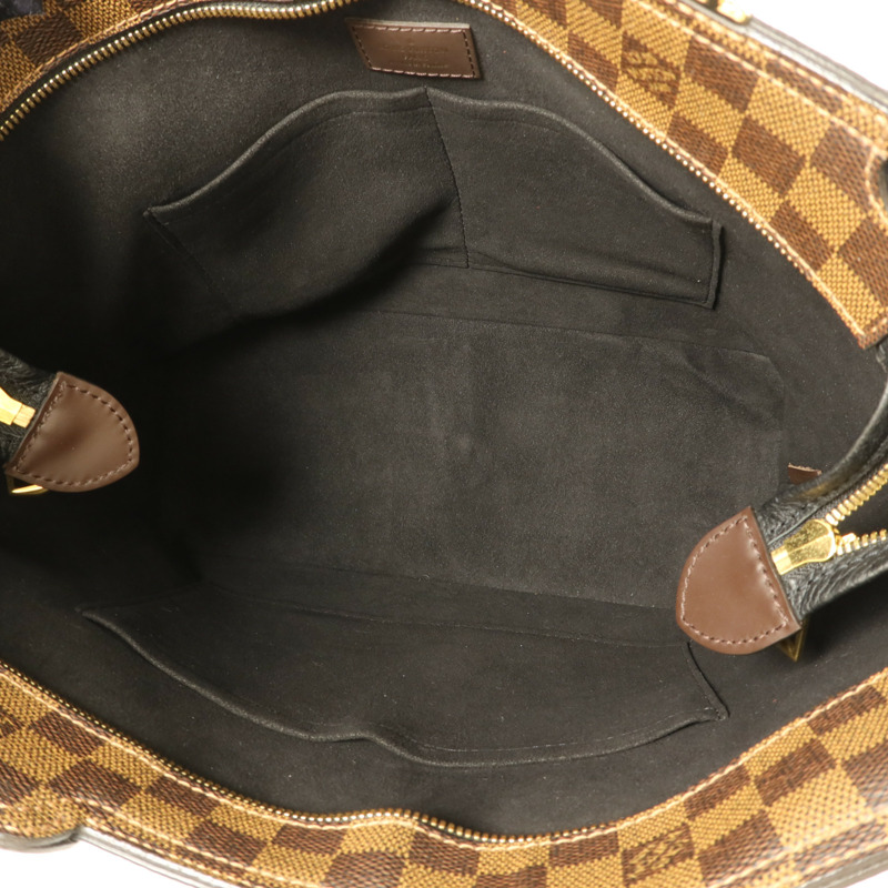 LOUIS VUITTON Damier Jersey金扣手挽肩背兩用袋-4