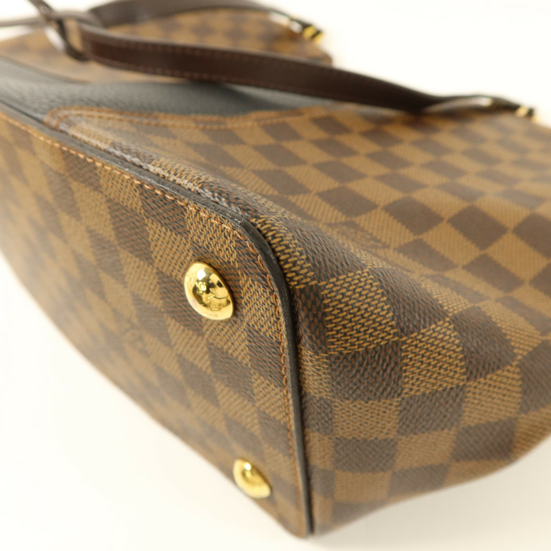 LOUIS VUITTON Damier Jersey金扣手挽肩背兩用袋-13