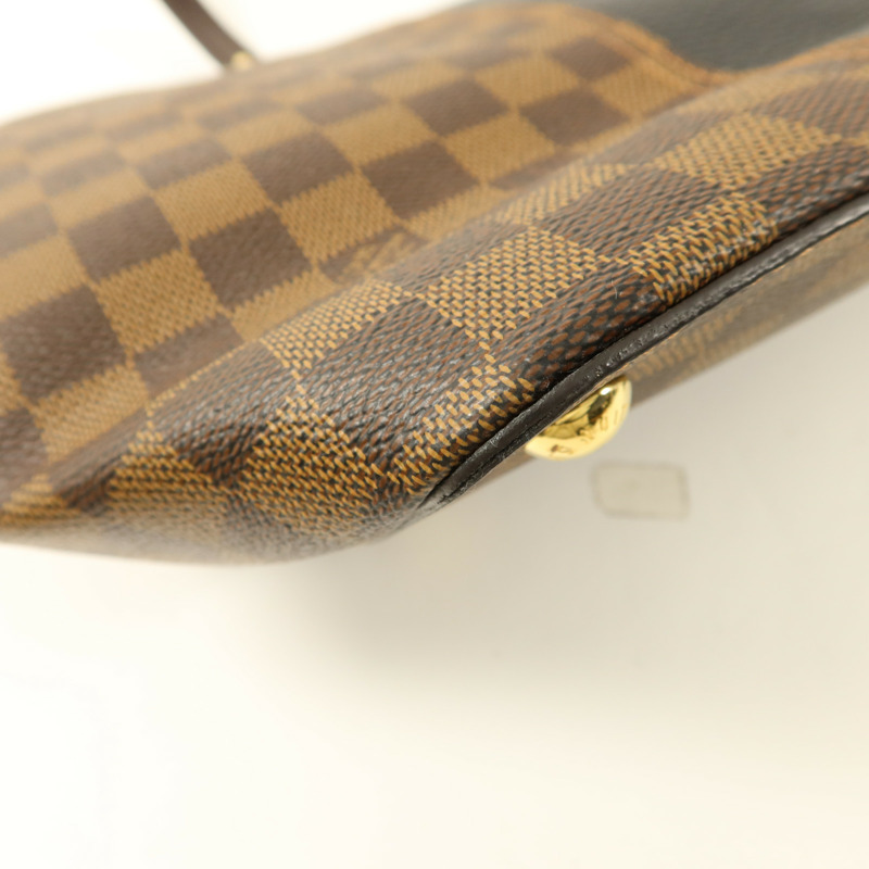 LOUIS VUITTON Damier Jersey金扣手挽肩背兩用袋-16