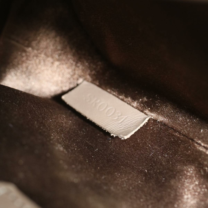 【日本直送】路易威登 Monogram Satin 小水桶手提包 米色 M92145 LV Auth am3521V-10