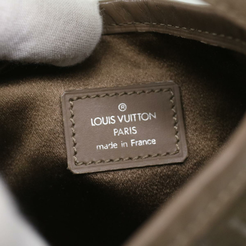 【日本直送】路易威登 Monogram Satin 小水桶手提包 米色 M92145 LV Auth am3521V-17