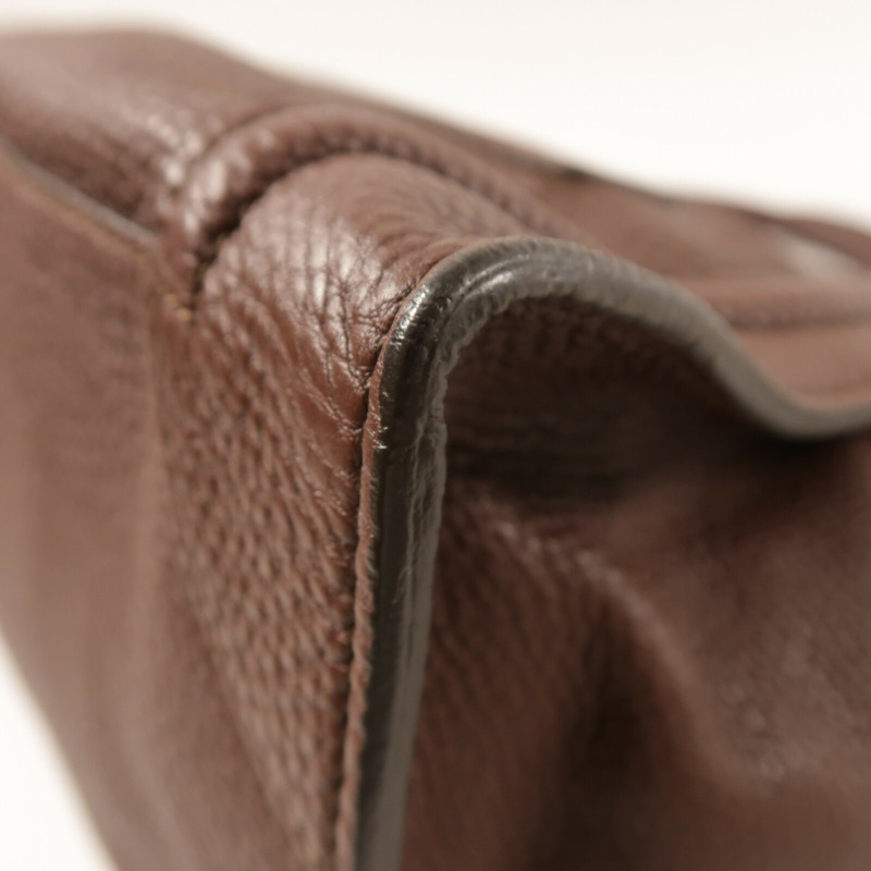 CELINE 牛皮皮革Mini Luggage金扣手挽袋-10