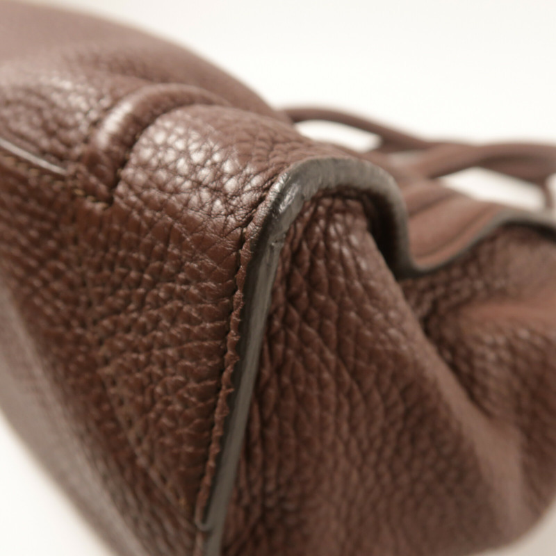 CELINE 牛皮皮革Mini Luggage金扣手挽袋-12