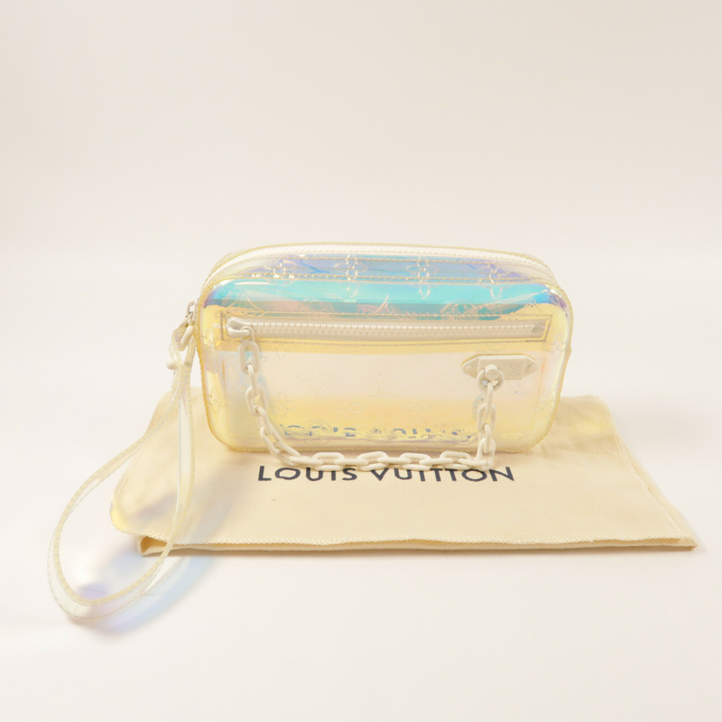 LOUIS VUITTON Monogram Prism Pochette Volga手拿包-7