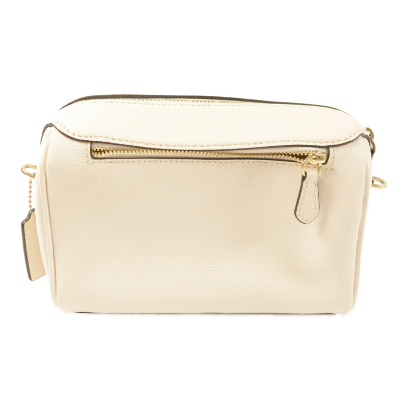 COACH 牛皮皮革Shoulder Bag金扣肩背袋-1