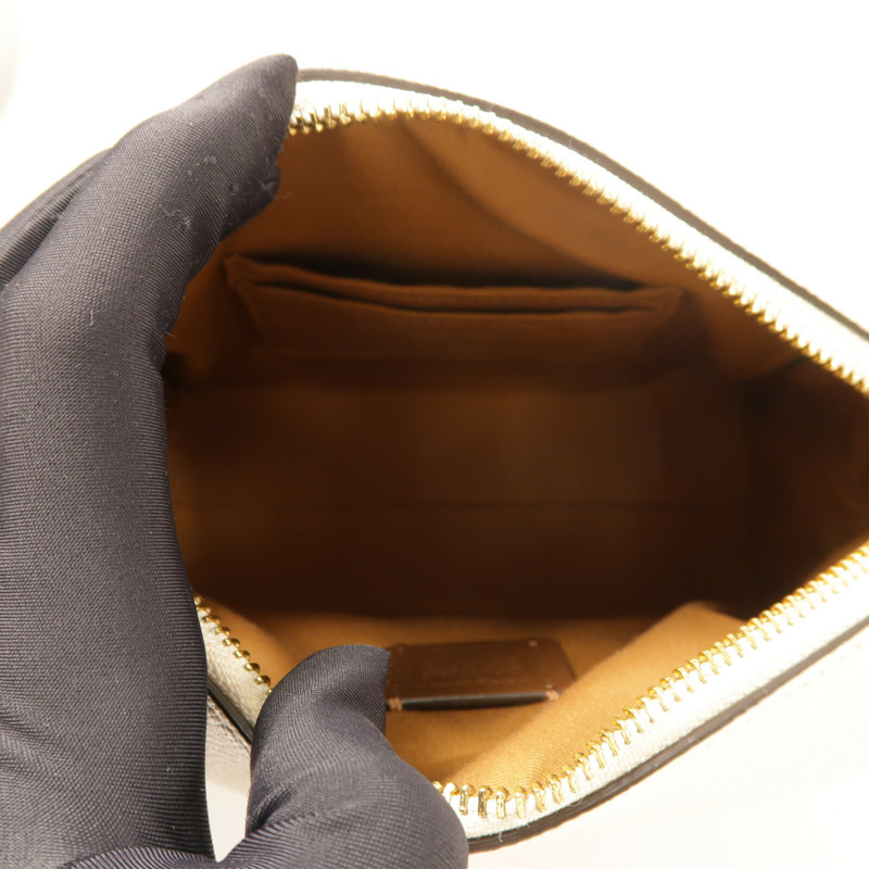 COACH 牛皮皮革Shoulder Bag金扣肩背袋-4