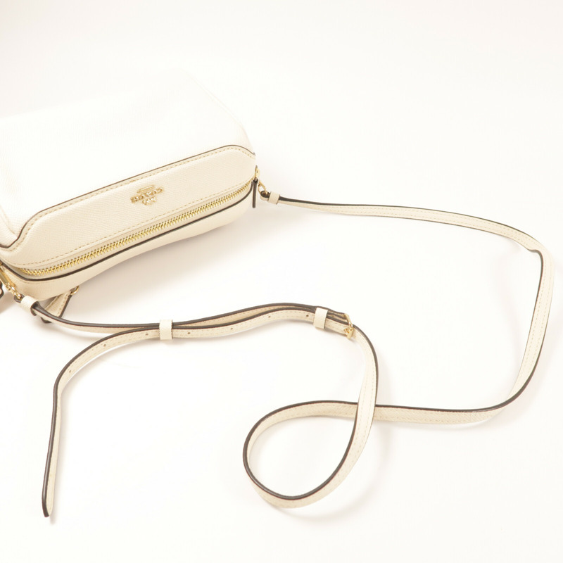 COACH 牛皮皮革Shoulder Bag金扣肩背袋-6