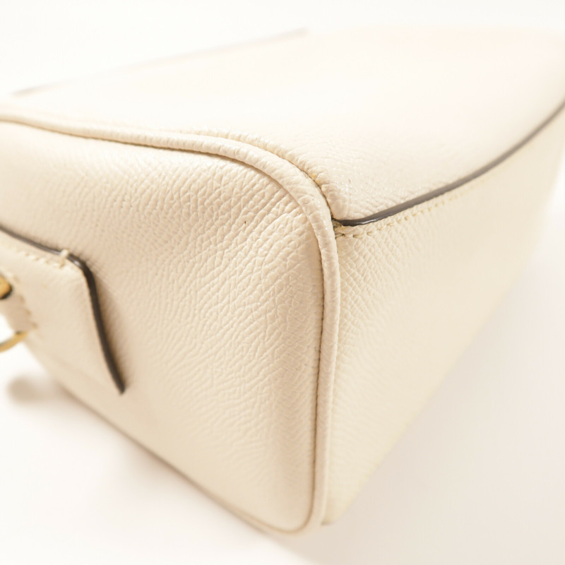 COACH 牛皮皮革Shoulder Bag金扣肩背袋-7