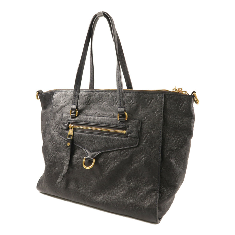 LOUIS VUITTON Monogram Empreinte Lumineuse PM金扣手挽肩背兩用袋-3