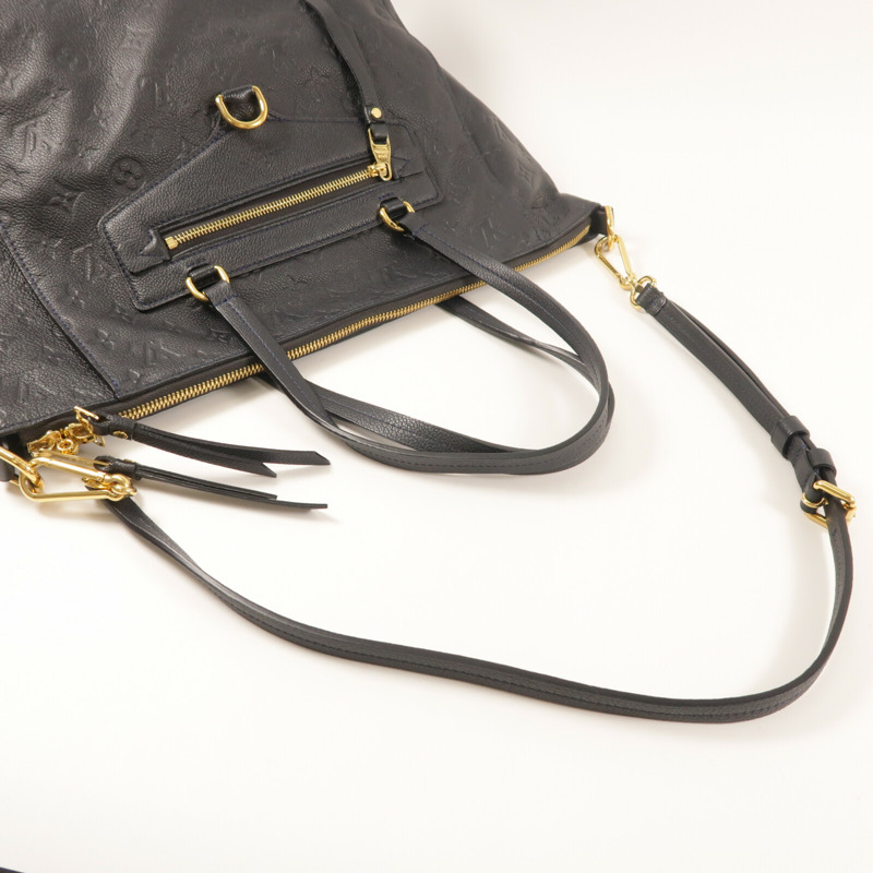LOUIS VUITTON Monogram Empreinte Lumineuse PM金扣手挽肩背兩用袋-7