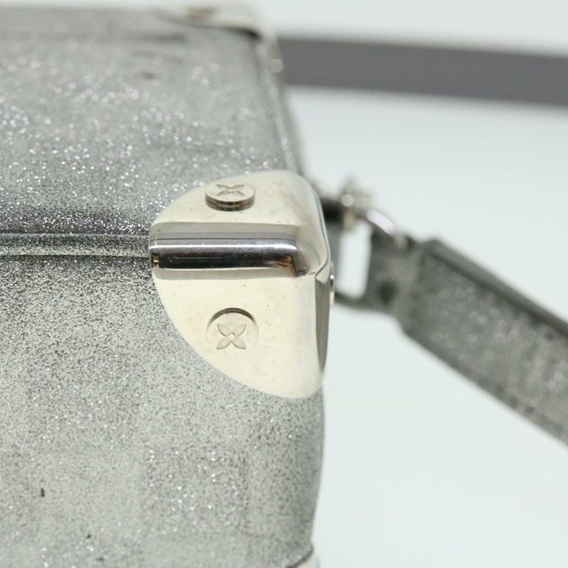 【日本直送】路易威登 Damier Glitter 迷你軟箱包 銀色 M59726 LV 正品 51371V-16