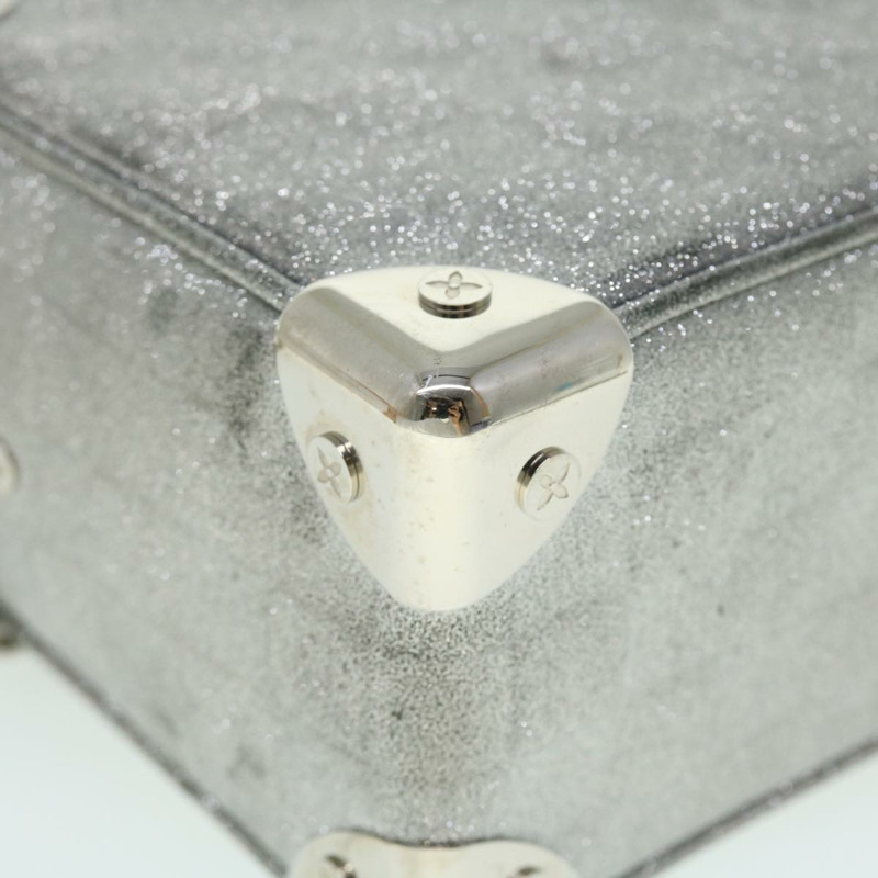 【日本直送】路易威登 Damier Glitter 迷你軟箱包 銀色 M59726 LV 正品 51371V-19