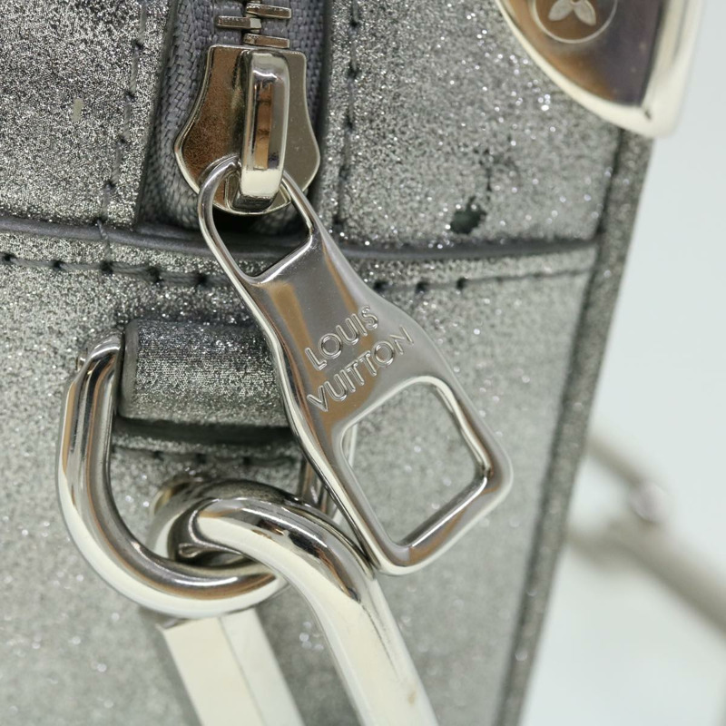 【日本直送】路易威登 Damier Glitter 迷你軟箱包 銀色 M59726 LV 正品 51371V-20