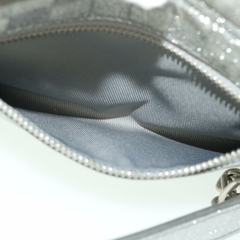 【日本直送】路易威登 Damier Glitter 迷你軟箱包 銀色 M59726 LV 正品 51371V-22
