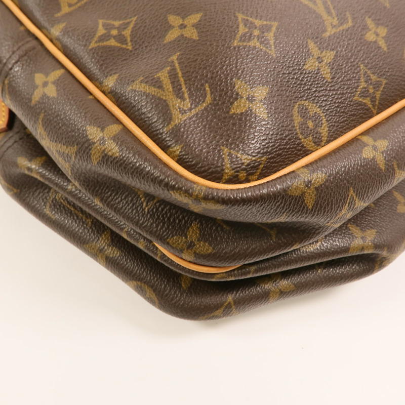 LOUIS VUITTON Monogram Reporter GM金扣肩背袋-12