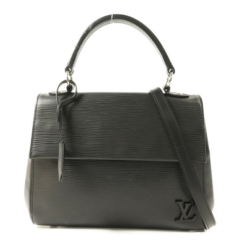 LOUIS VUITTON Epi Cluny BB銀扣手挽肩背兩用袋