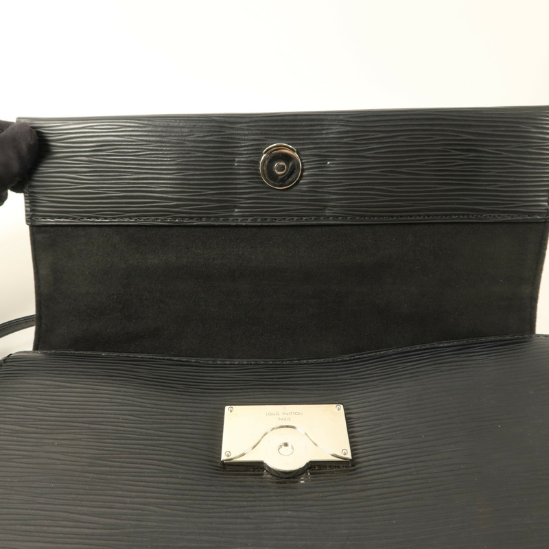 LOUIS VUITTON Epi Cluny BB銀扣手挽肩背兩用袋-17