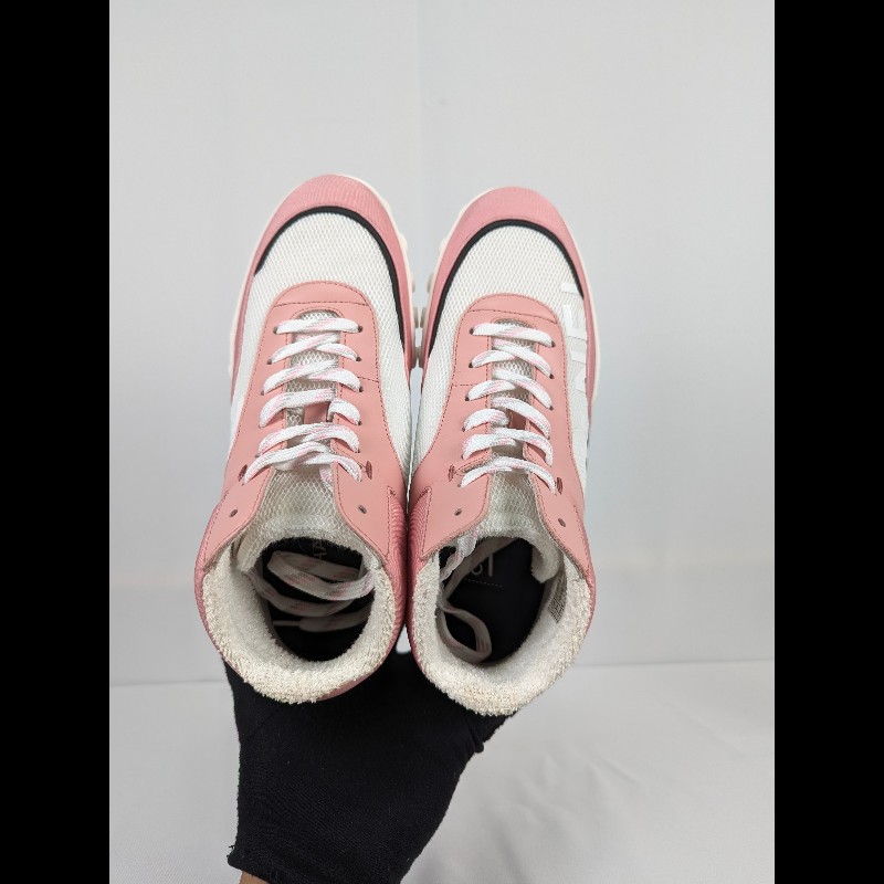 莉亞精品♡Chanel 網面高筒運動鞋 尺碼37 近新閒置-4