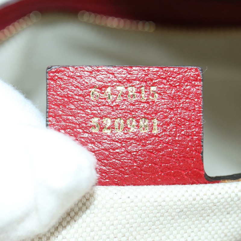 【日本直送】GUCCI Micro GG Supreme GUCCI × Doraemon 手提包 PVC 兩用 米色 647815 正品 167007SAM-11