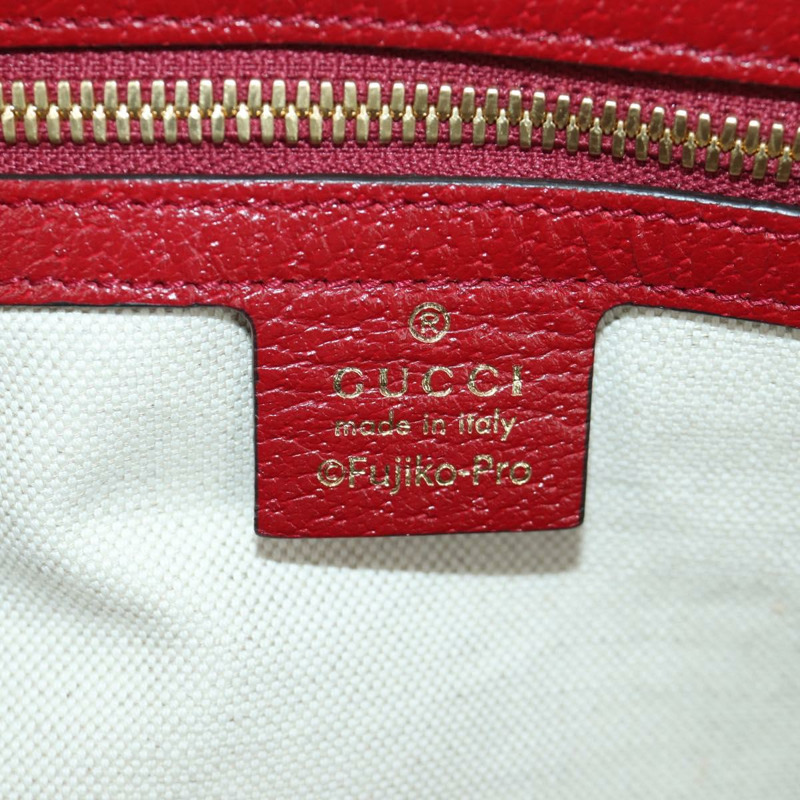 【日本直送】GUCCI Micro GG Supreme GUCCI × Doraemon 手提包 PVC 兩用 米色 647815 正品 167007SAM-23