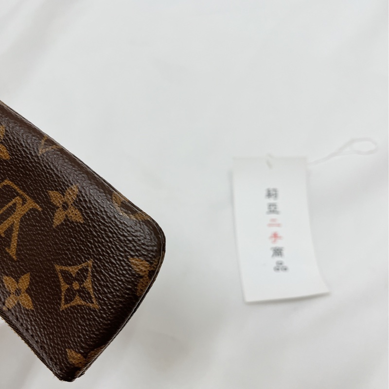 莉亞精品♡ LV M62650 鑰匙拉鍊零錢包 老花 二手-9