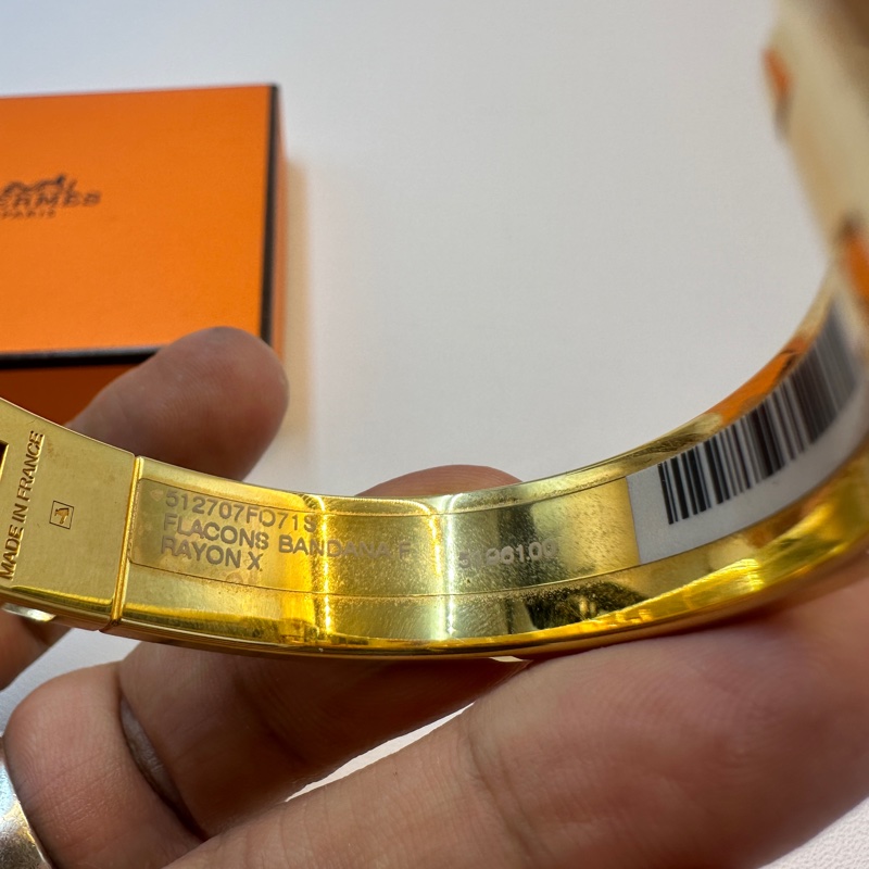 Hermes 愛馬仕 琺瑯手環-3