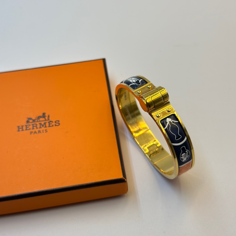Hermes 愛馬仕 琺瑯手環-5