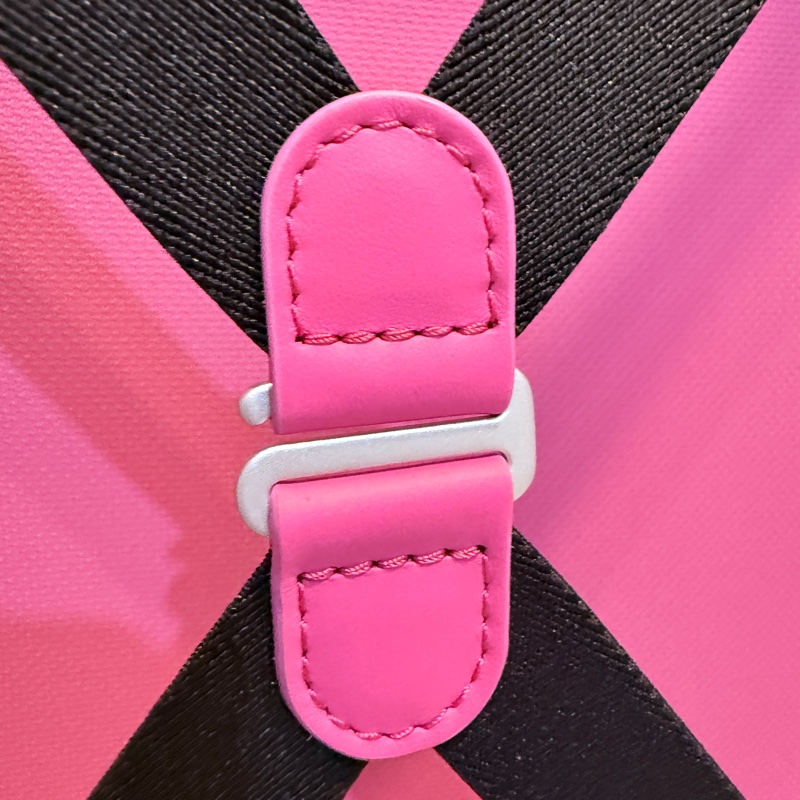 Louis Vuitton✨LV M46780 Horizon 老花行李箱登機箱55cm 玫紅皮 芯片款-34