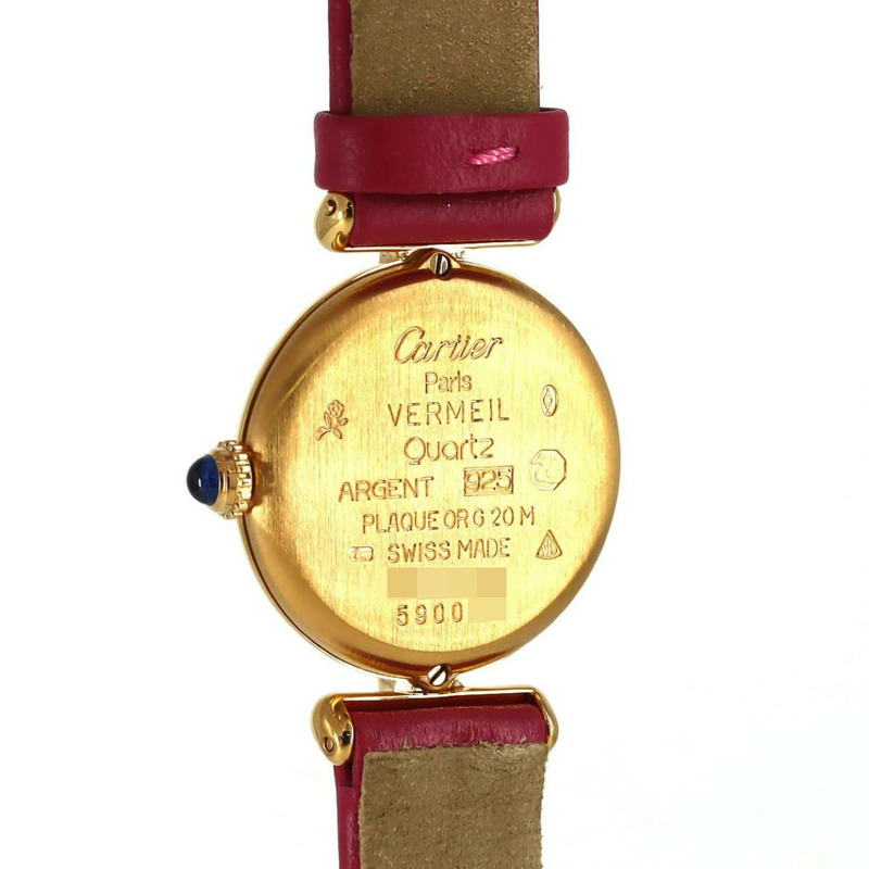 卡地亞 Must Colisée SM GP W1000653 石英腕錶-2