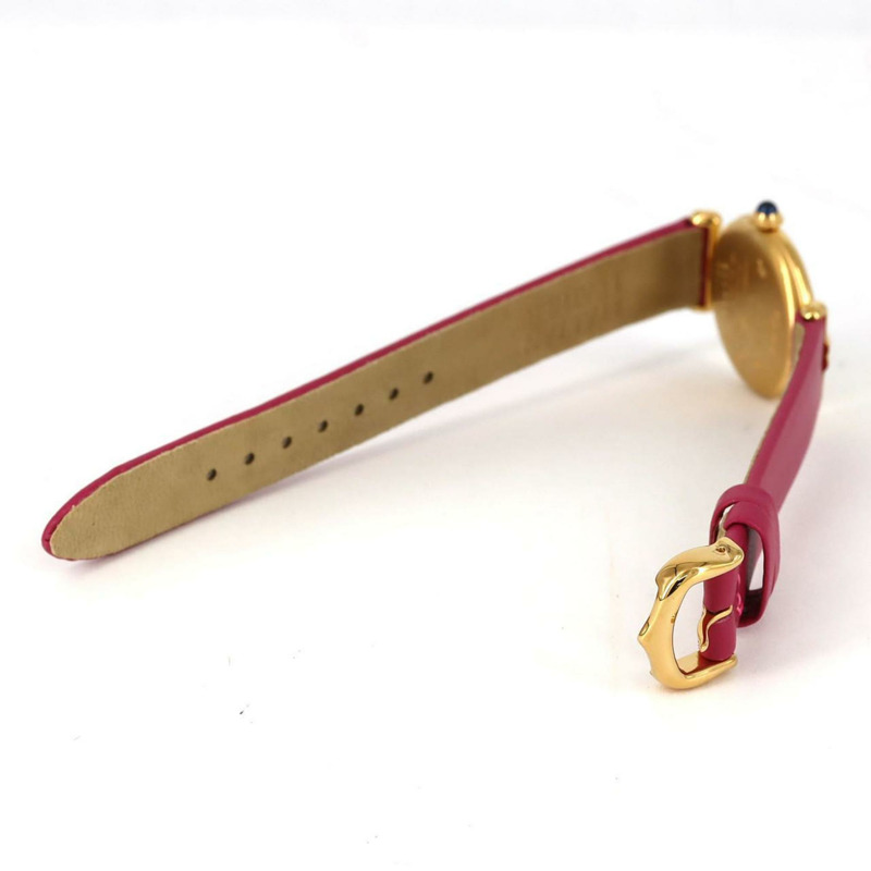 卡地亞 Must Colisée SM GP W1000653 石英腕錶-6