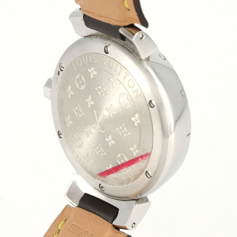 路易威登 Tambour Q1311 SS 石英腕錶-5