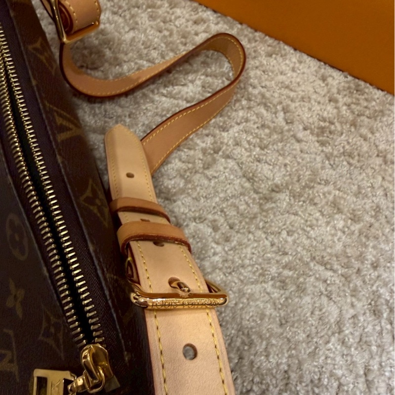 LOUIS VUITTON LV M43644 經典 Monogram 拉鍊腰包-7